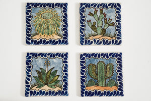 Cactus Coasters Set of 4